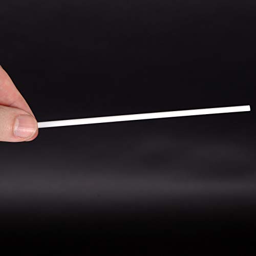 Daxwell 5.75" x 3.7mm Slim Milk Straw, Paper Wrapped, White (24 Boxes of 500) - Thumbnail 2
