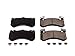 Power Stop 17-1575, Z17 Front Ceramic Brake Pads with Hardware For Audi A8 Quattro 2012-2016, Audi S6 2013-2018, Audi S7 2013-2018, Audi S8 2013-2018 [Model Specific]