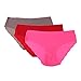 Colleer Women's Seamless Ice Silk Thong Underwear Tanga Panties 3 Pack