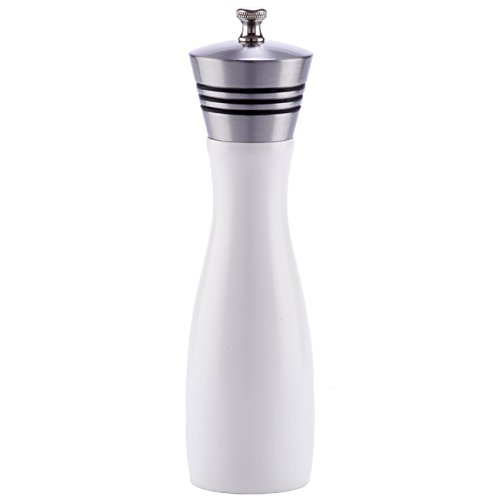 Chef Specialties 8.5" Alumina Pepper Mill, White