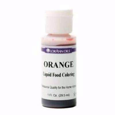 Lorann Oils Liquid Food Color, 1 oz, Orange