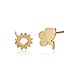 You are My Sunshine Jewelry Earring - Sun Sunny and Rain Cloud Stud Earring