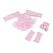 18 Inch Doll Champion Ballet Skater Outfit | Fits American Girl Doll | Skating Ballet Warm-up