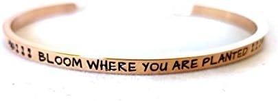 Bloom Where You Are Planted, Rose Gold