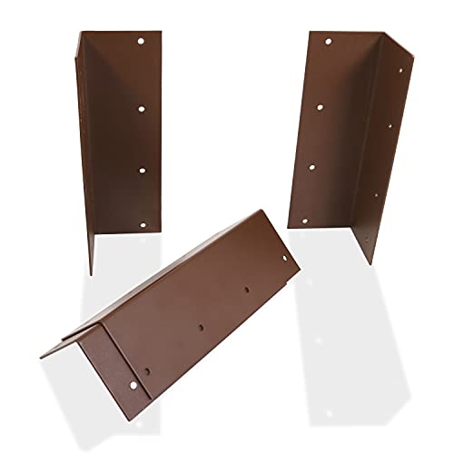 RUAFOX 9" Raised Garden Bed Corner Brackets Suitable for 10"12" Wooden