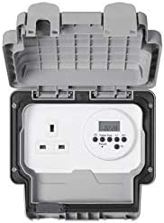 K56485GRY 13AMP 1-GANG Socket With Electronic Timer