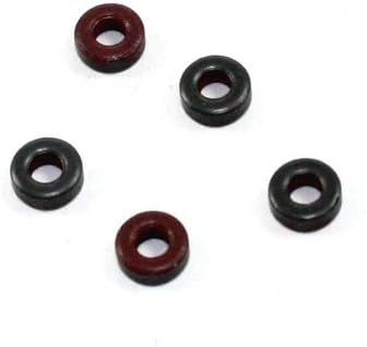 Iron Powder Toroidal Core 0.2" O.D. x 0.08" I.D. x 0.07" Hgt, Type 12 - Lot of 5