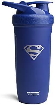 Smartshake TMNT Reforce Shaker à protéines en acier inoxydable, 900 ml, bouchon à vis anti-fuite, sans BPA, non isolé, unisexe, vert clair