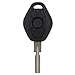 SCITOO 1X Keyless Entry Remote Head Chip Key FOB Transmitter 3 Button Replacement fit for BMW Series 315MHz LX8 FZV