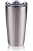Utopia Stainless Steel Tumbler 20 oz - Double Wall Insulated Tumbler BPA Free With Splash Proof Lid - Premium Quality Large Coffee Mug/Travel Mug for Hot & Cold Drinks
