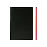 Daycraft Signature Spectrum BUSINESS STUDENT Notebook Journal - A5, Red Edges, LINED - 8.3