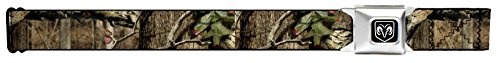 Buckle-Down Buckle-Down Seatbelt Belt Mossy Oak Ram Regular Accessory, -Mossy Oak Ram, Regular