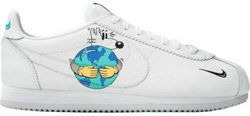 Amazon ナイキ コルテッツ Cortez Flyleather Qs Earth Day Shoes メンズ Ci5548 100 フライレザー アース デイ White Black Green Yellow シューズ バッグ