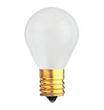 10 Watt S11 Bulb / 130 Volt / Intermediate Base / Frost
