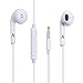 JJCall (2 Pack) 3.5MM Iphone Earphones/Headphones/Earbuds with Stereo Mic&Remote Control for Apple and Android Smartphone Device