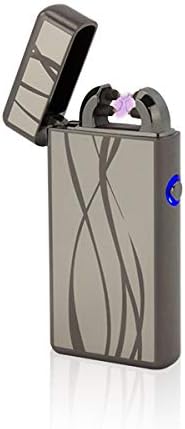 TESLA Lighter T08 Double Arc inkl. Motiv Linien