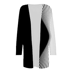 HUCHPI Side Slit Sweater Womens Sweaters Cardigan