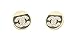 Think Positive Women's Stainless Steel Fashion Jewelry Sets Chain Necklace Pendant Earrings Stud Black Enameled with Rhinestone Gold Plating