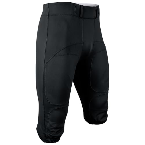 Conquest Football Pants, Adult 3X-Large, Black