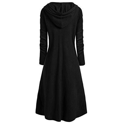 image for TIFENNY_Shirts TIFENNY Womens Fashion Hooded Plus Size Vintage Cloak C