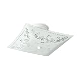 Westinghouse 6626300 Two-Light Semi-Flush-Mount Interior Ceiling Fixture, White Finish with White and Clear Glass (Tools & Home Improvement)