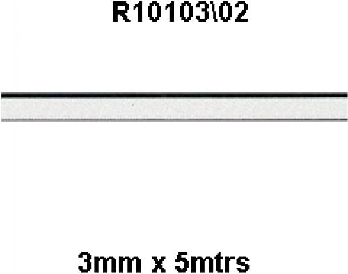 3mm Bowtique Double Face Satin Ribbon Cream - per 5 metre roll