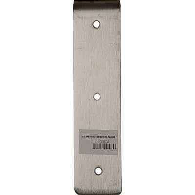 Ekena Millwork BKTM02X08X08HASS 2-Inch W x 8-Inch D x 8-Inch H Hamilton Bracket, Stainless Steel