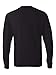 Hanes TAGLESS 6.1 Long Sleeve T-Shirt (Black, XXL)