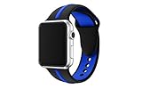Apple Watch Band, Enow Adjustable Comfortable Replacement Soft Silicone Wristbands for Apple Watch 2015 & 2016 All Models