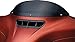 Kuryakyn 1389 Motorcycle Accessory: Smooth Windshield Trim for 2014-19 Harley-Davidson Motorcycles, Gloss Black