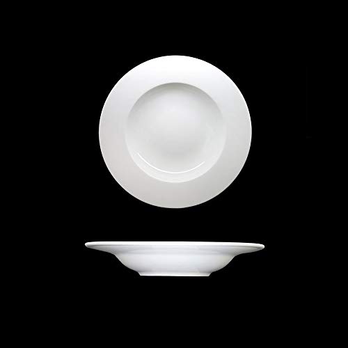 Creme Cezanne Rim Soup Bowl 9 inch 23cm