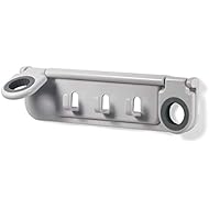 Spectrum Diversified Mop and Broom Holder and Organizer, White