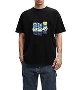 Orolay Men's Printed Crewneck T-Shirt Short Sleeve Summer Tee