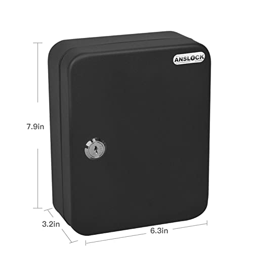 ANSLOCK 20 Key Security Box, Wall Mount Key Organizer, Key