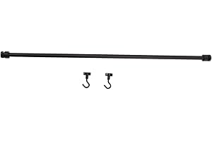 Multifunctional Metal Side Suspension Bar Magnetic Curtain Rods Adjustable Appliance Magnetic Rod Magnetic Hanging Rod with H