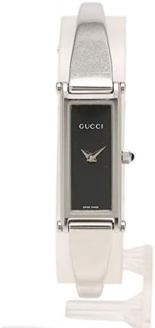 Amazon グッチ Gucci バングルウォッチ 腕時計 レディース クオーツ Ss シルバー 黒 1500l 中古 レディース腕時計 腕時計 通販
