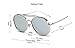 GAMT Polarized Aviator Sunglasses Round Mirrored Colored Lens for Women