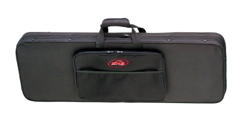 SKB Electric Guitar Soft Case with EPS Foam Interior/Nylon Exterior, Back Straps