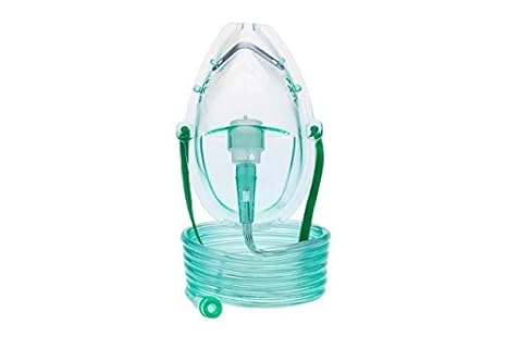Health plus medi systems Comfortable Fitting/soft material Oxygen Mask for Adult