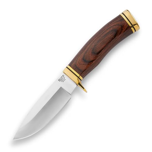 Buck Knives 192 Vanguard Hunting Knife with Sheath, DymaLux Handle, 6.3 oz