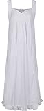 The 1 for U Nancy 100% Cotton Victorian Sleeveless Nightgown 7 Sizes