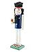 Clever Creations Basketball Player 14 Inch Traditional Wooden Nutcracker, Festive Christmas Décor for Shelves and Tables