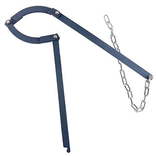 Barbed Razor Wire Repair Tool, Agricultural Farm Fencing Razor Wire Crimpers Tool, Barbed Wire Manual Holder Tool for Patch Garden Fence (Blue) - Thumbnail 5