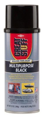 GREAT STUFF Black Polyurethane Foam Insulating Sealant 12 oz.