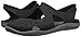 crocs Women's Swiftwater Wave W Flat, Black, 7 M US