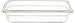 Rubbermaid Commercial Products FG116P00CLR 1/3 Size 2-5/8-Quart Cold Food Pan