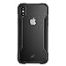 Element Case Rally for iPhone Xs Max, Slim and Rugged Case with Advanced Impact Protection, Ergonomic Anti-Slip Grip, Screen-Safe Bezel Design, and Clear Back to Showcase Your Phone - Black