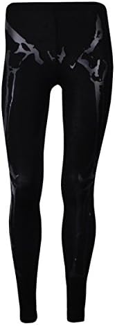 Queen of Darkness Skeleton Print Leggings Black