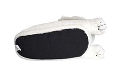Happy Feet Slippers Gray Puppy Animal Slippers for