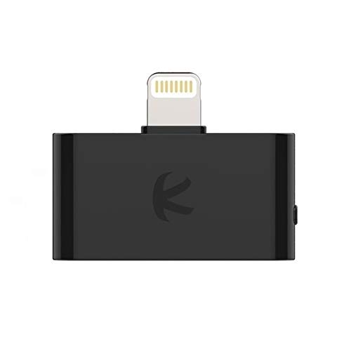 KOKKIA i10L_Pro : DIGITAL Bluetooth Splitter Transmitter with switchable aptX/Low-Latency aptX/FastStream/SBC codecs, compatible with iPhone,iPad,iPod Touch with Lightning Connector.